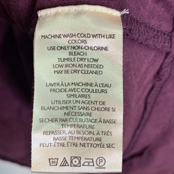 Free People We the Free Crochet Trimmed Oversize Tee Top W-909 Sz M - Picture 10 of 12